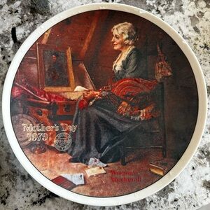 Norman Rockwell plates